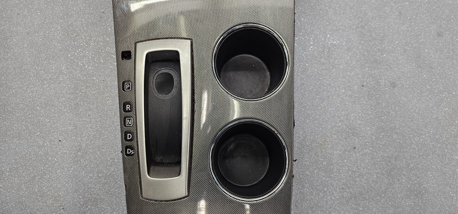 🔥13-15 Altima Center Console Gear Shifter Trim Bezel Cup Drink Holder Gray OEM