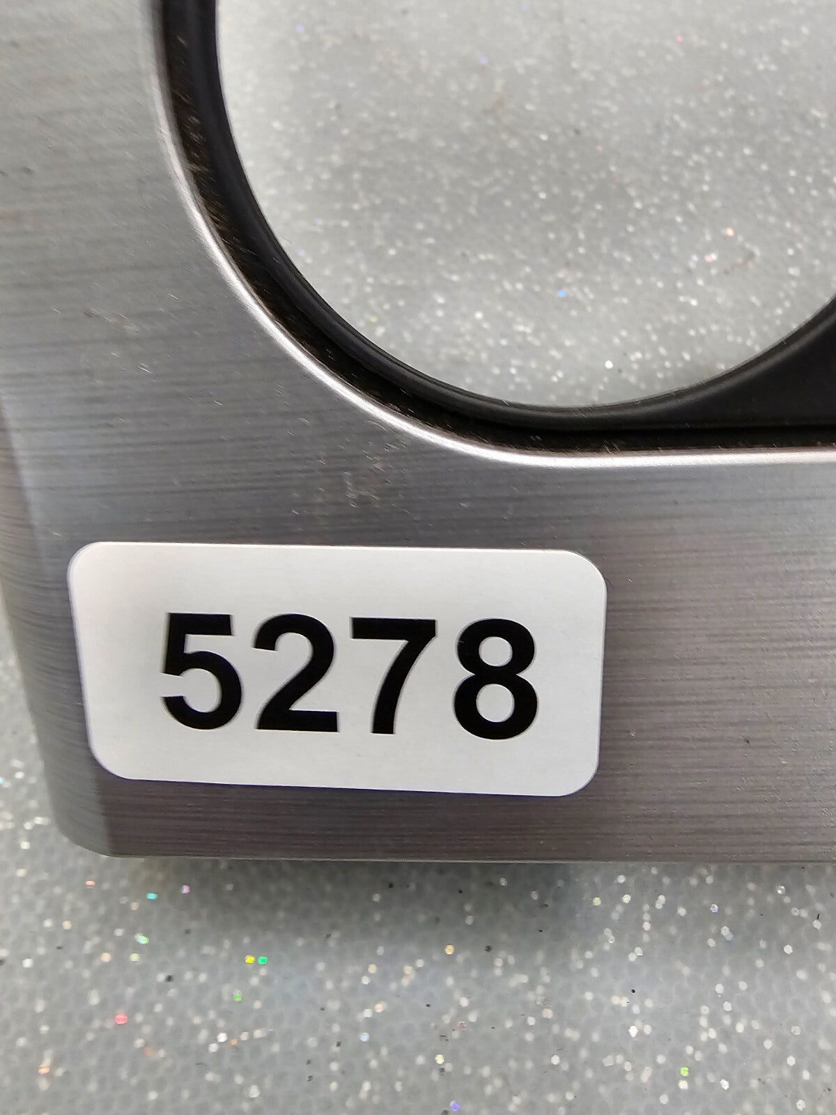 🔥2007-2012 GMC Acadia Center Dash Trim Radio Bezel Climate Control Silver