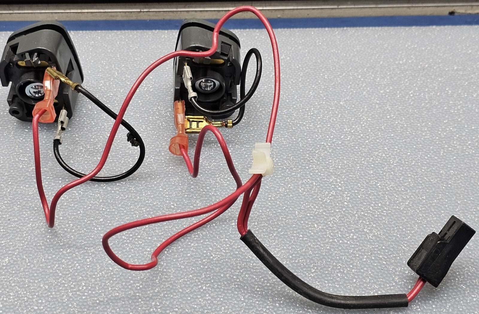 🔥1997 - 2001 Honda CR-V / Civic L+R Horn Button Set Steering Wheel Harness  OEM
