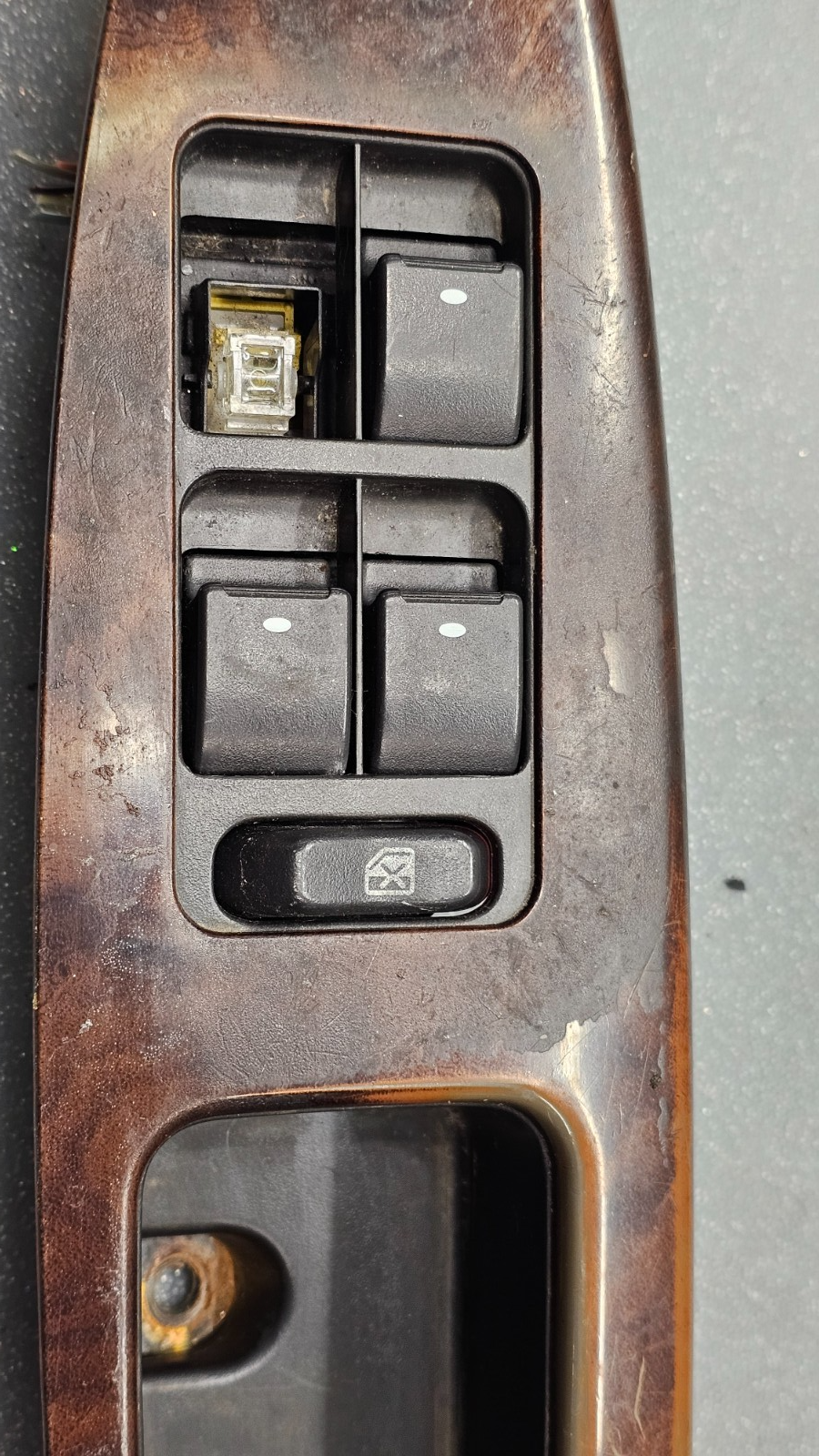 🔥05-08 LACROSSE ALLURE Left Driver Master Door Window Control Switch Lock Wood