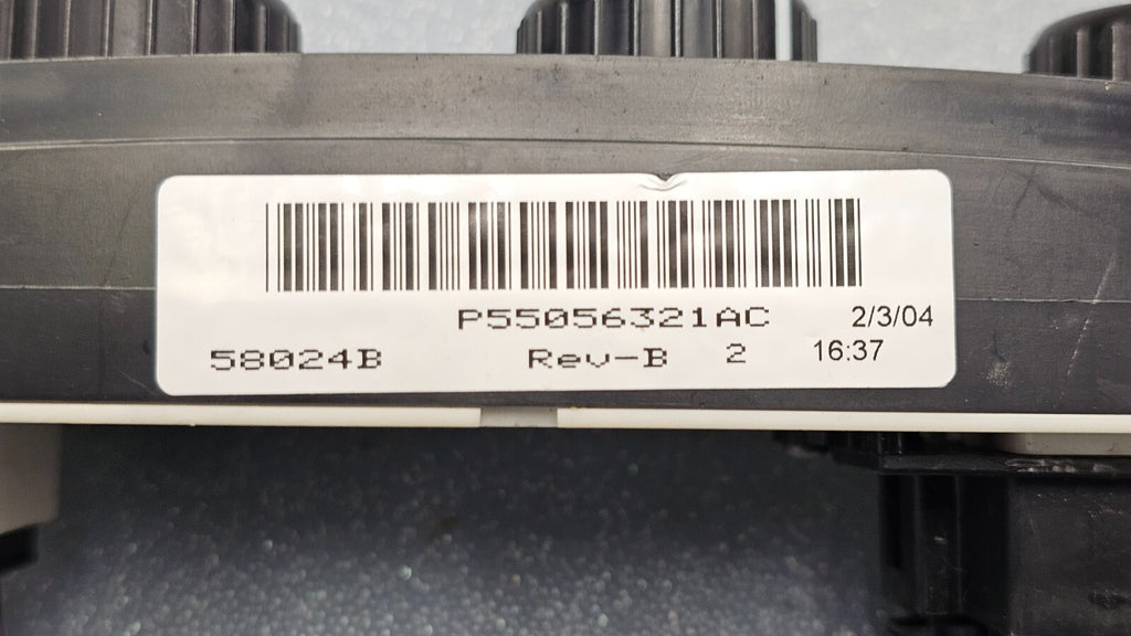 🔥02-05 Dodge RAM Manual Dash AC Heater Temperature Climate Control Conditioner