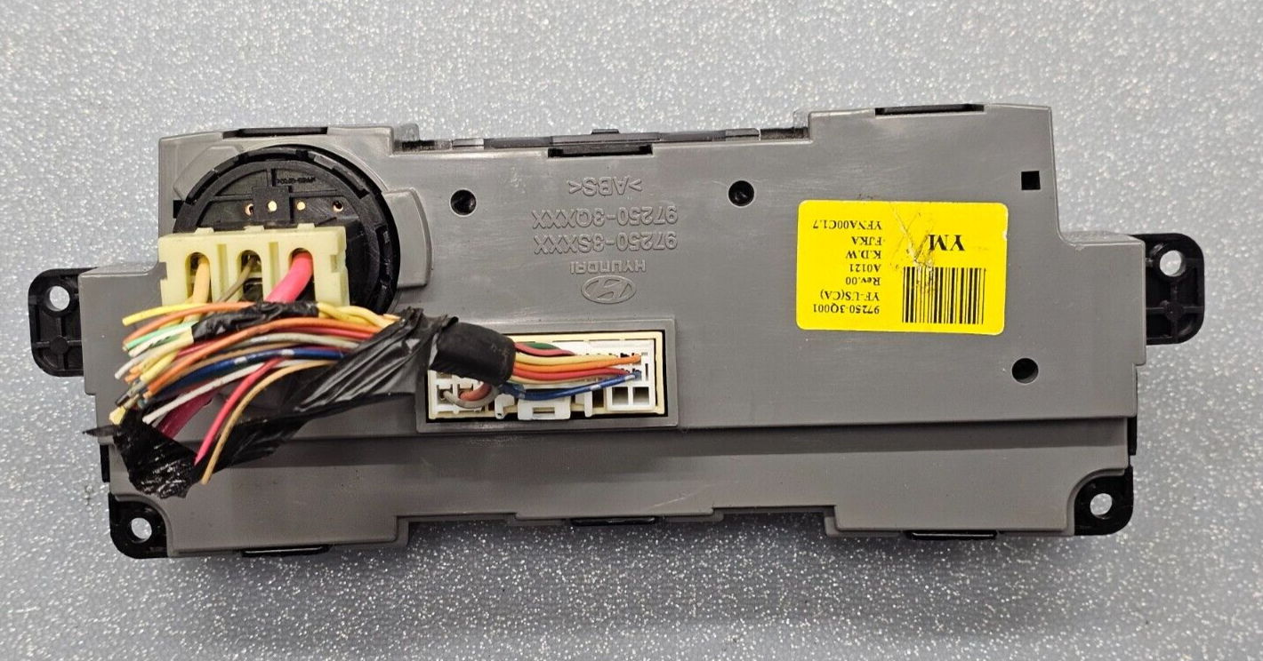 11-13 Hyundai Sonata Heater Temperature Climate Control Panel Unit Conditioning