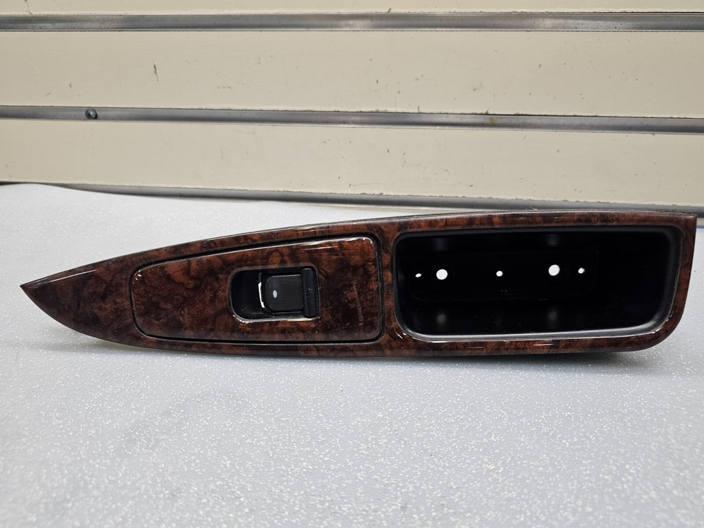 🔥08-12 MALIBU FRONT Right PASSENGER Power Window Door Switch Assembly Wood OEM