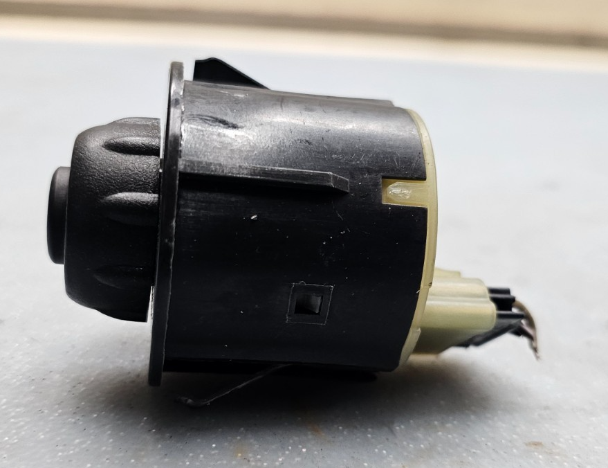 🔥02-09 Chevy Trailblazer GMC Envoy Back Rear Wiper Washer Switch Black OEM