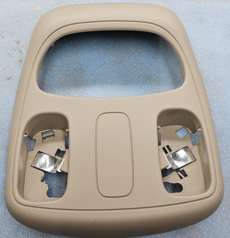 🔥02-05 Dodge RAM Overhead Console DOME Light Roof Storage Compartment TAN 05