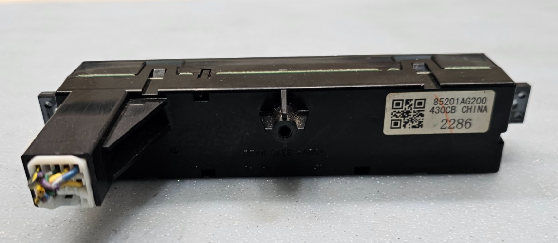 🔥2007-2009 Subaru Legacy Digital Clock Display Factory Black OEM