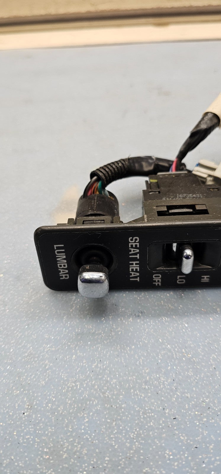 🔥94-99 CADILLAC DEVILLE SEAT RIGHT PASSENGER POWER WINDOW SWITCH BLACK OEM