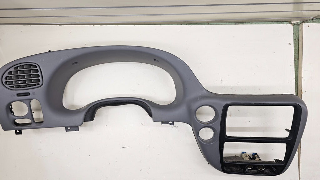 02-09 Trailblazer Dash Instrument Cluster Speedometer Bezel Trim Panel Gray C10