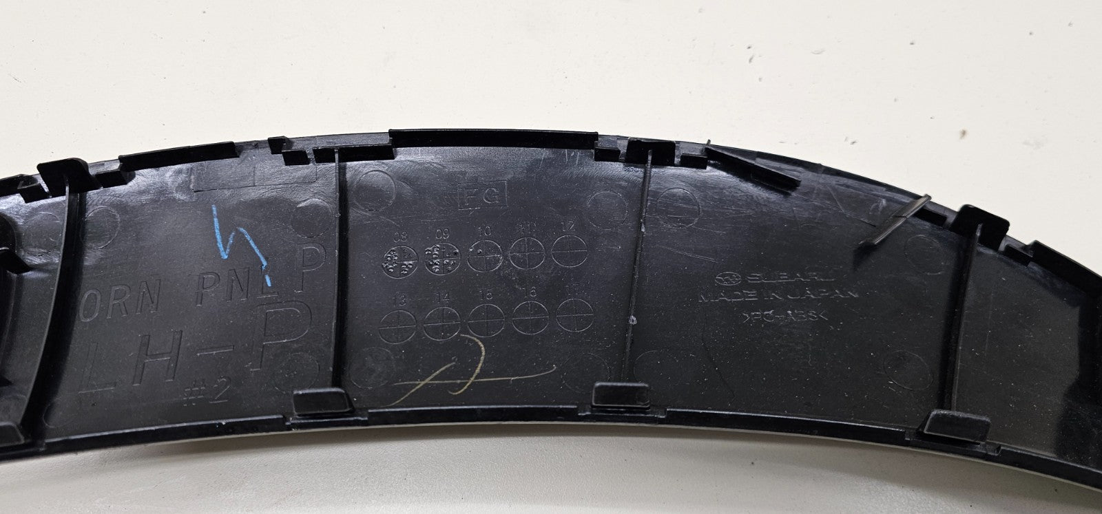 🔥09-13 Forester Dash AC Heater Temperature Climate Control Panel Bezel Silver