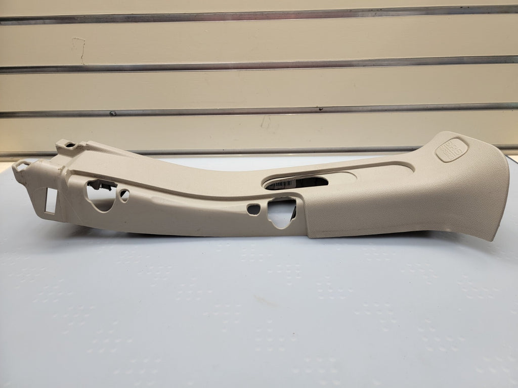 08-16 Dodge Grand Caravan Right Center Upper B Pillar Panel Trim Cover 29587 TAN