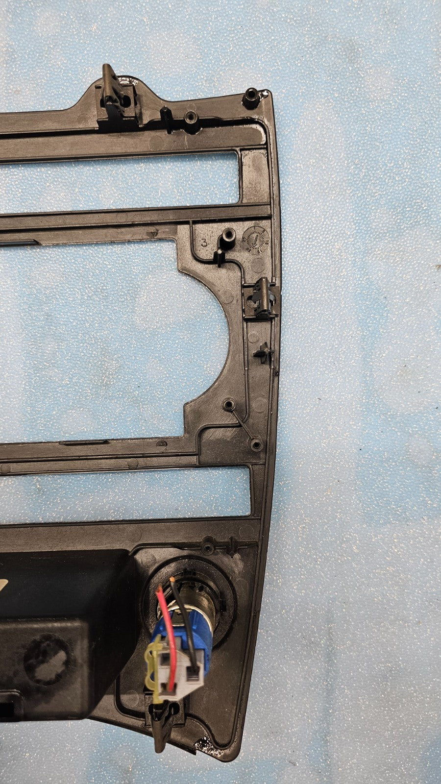 🔥05-07 JEEP GRAND CHEROKEE DASH PANEL RADIO SURROUND TRIM BEZEL Silver OEM B70