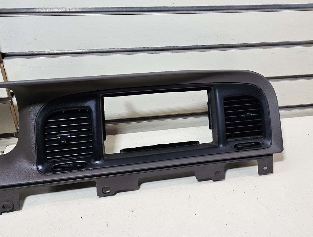 🔥95-11 Crown Victoria Dash Speedometer Instrument Cluster Radio Bezel BLack