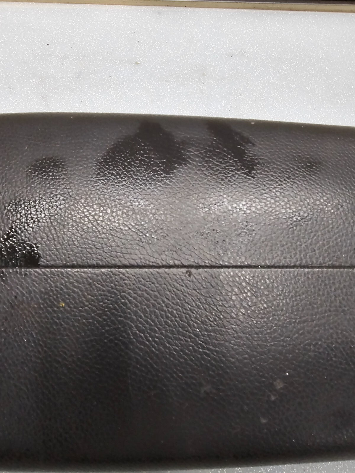 🔥10-13 Kia Sorento Console Lid Cover Leather Top Pad Armrest Assembly Black OEM