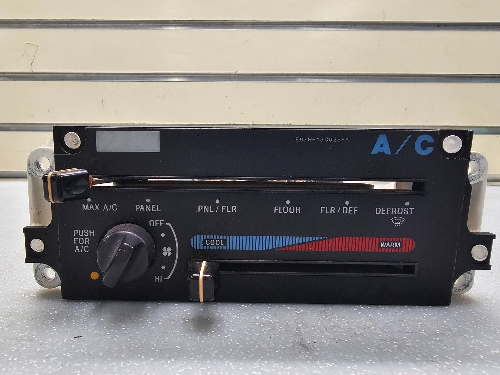 🔥89-92 Ranger Bronco Dash AC Heater Climate Temperature Control Air Conditioner