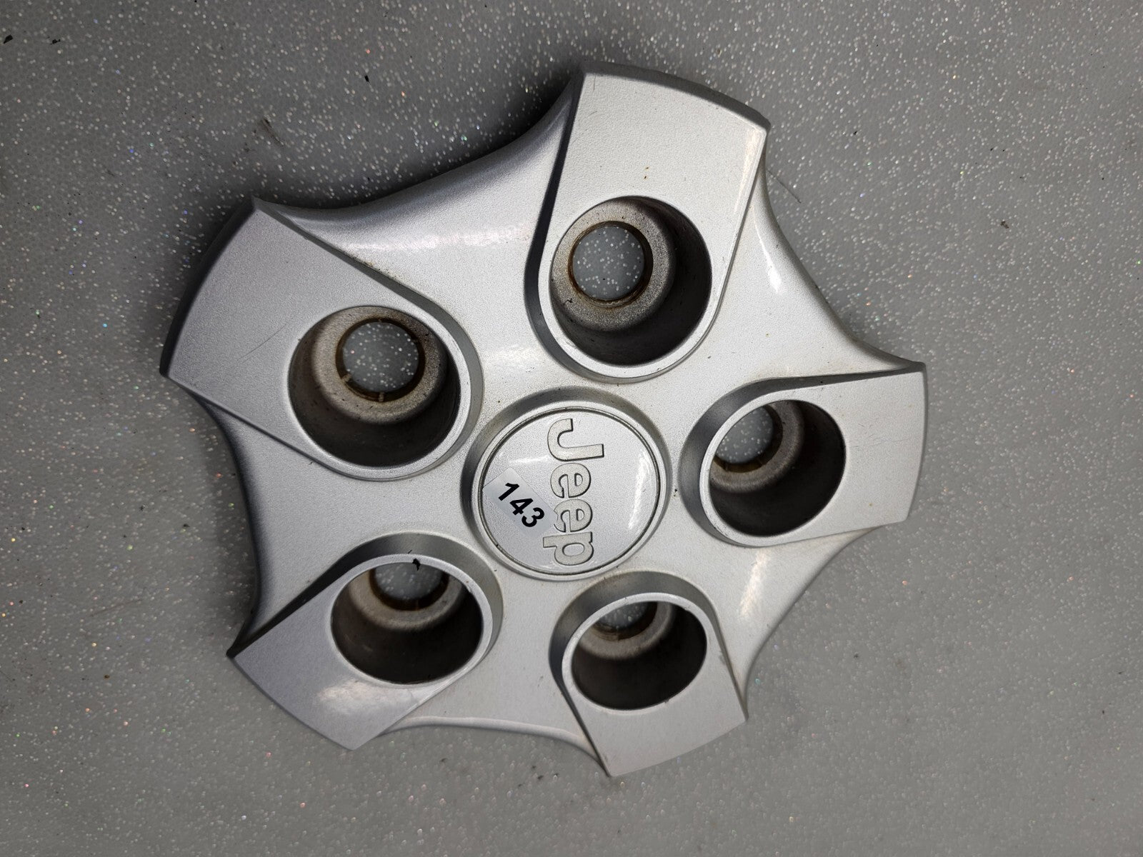 07-17 Jeep Patriot Compass Front Rear wheel Tire Center Cap Hubcap Cover Silver
