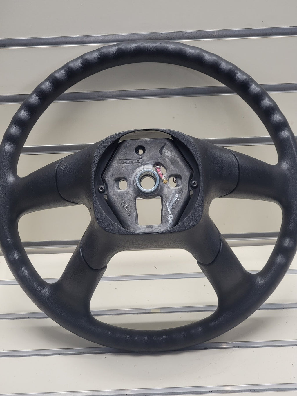🔥03-06 SILVERADO SIERRA YUKON TAHOE SUBURBAN STEERING WHEEL LEATHER BLACK