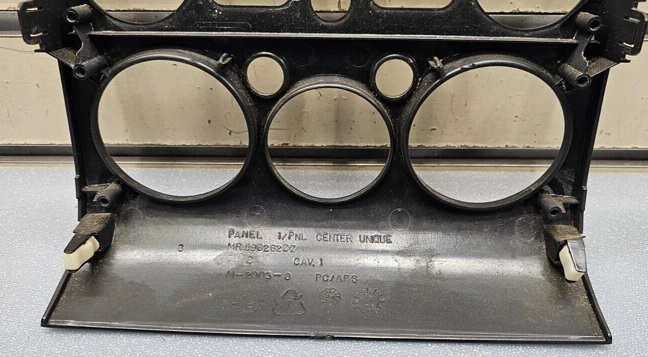 🔥06-08 Galant Dash AM FM Radio Display Stereo Climate Trim Panel Bezel Black