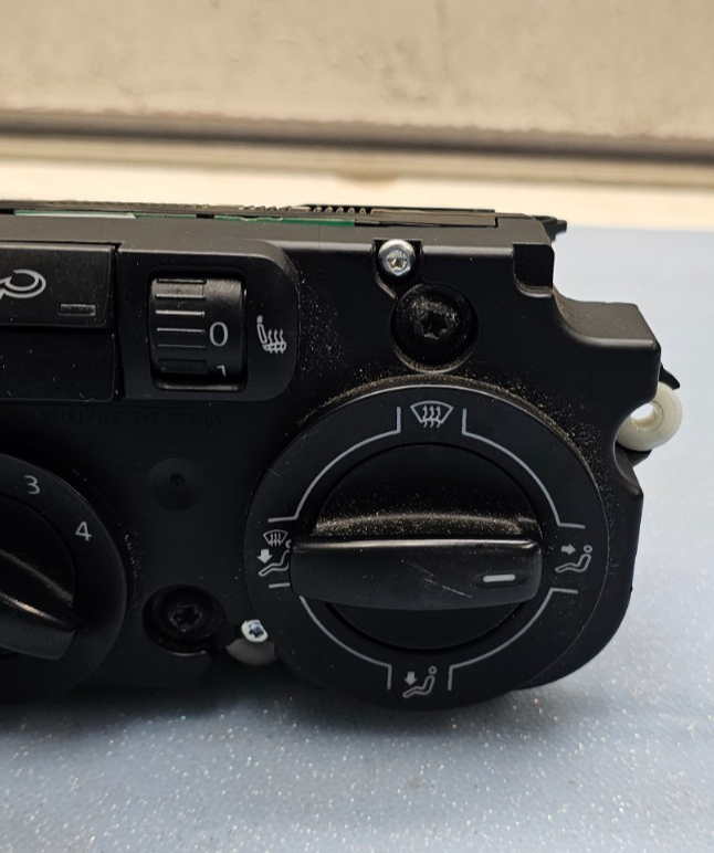 🔥05-09 JETTA PASSAT GOLF DASH A/C HVAC HEATER CLIMATE TEMPERATURE CONTROL BLACK