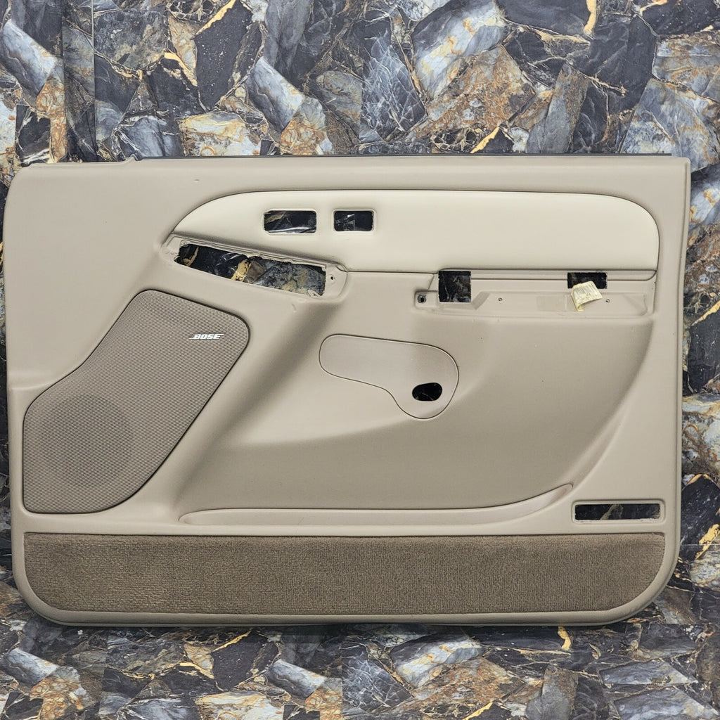 🔥2003-2006 Silverado SIERRA Door Panel Front RIGHT Passenger No Arm TAN LT12 D5