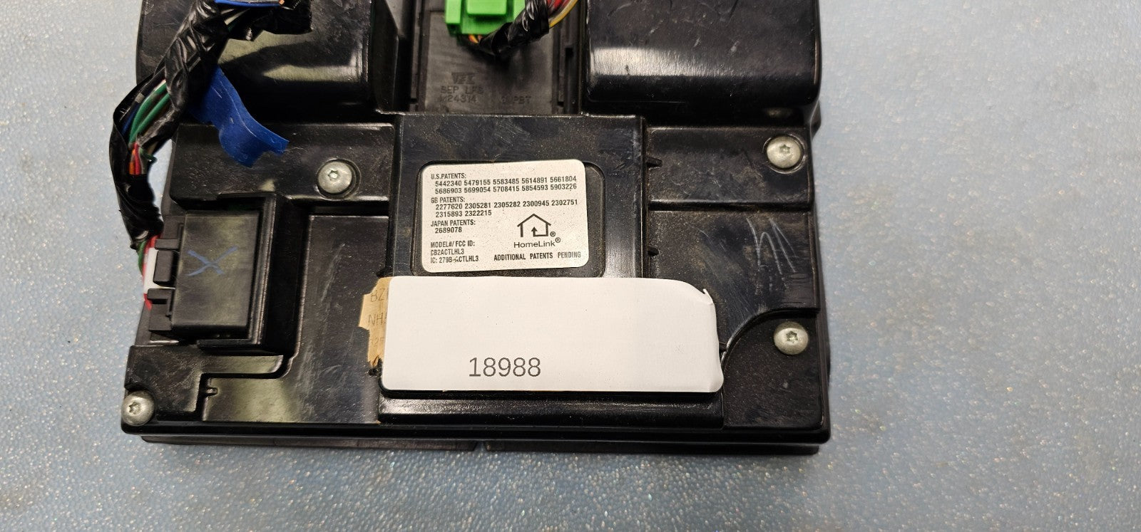🔥04-08 ACURA TL Overhead Console Homelink Sunroof Assembly Black OEM