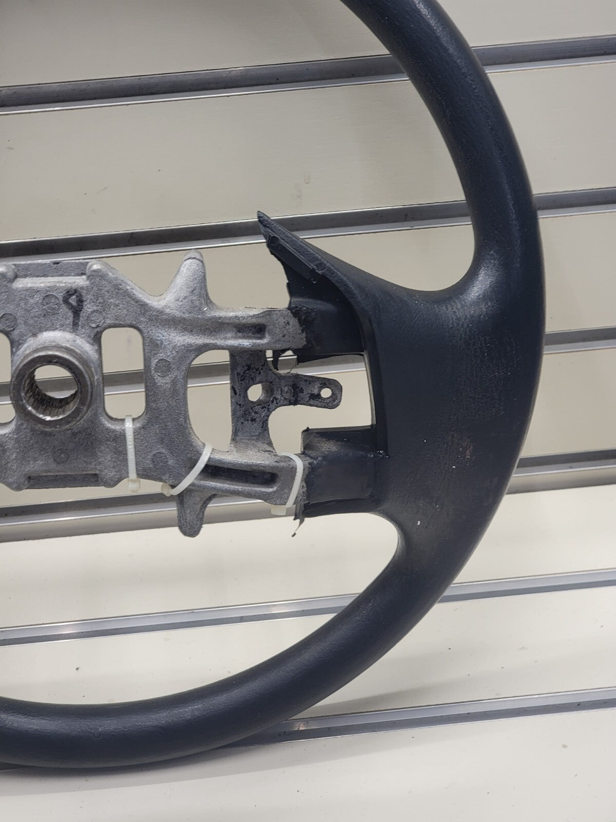 🔥1997-2003 Ford F-150 Leather Steering Wheel Cruise Dash Black