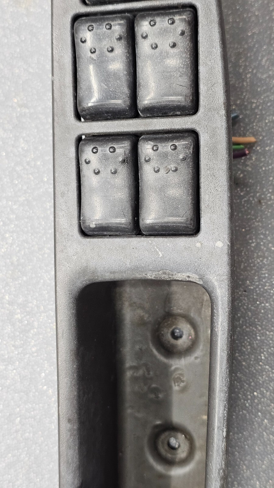 🔥03-07 Saturn Ion Front Left Driver Master Power Window Switch Lock Black OEM