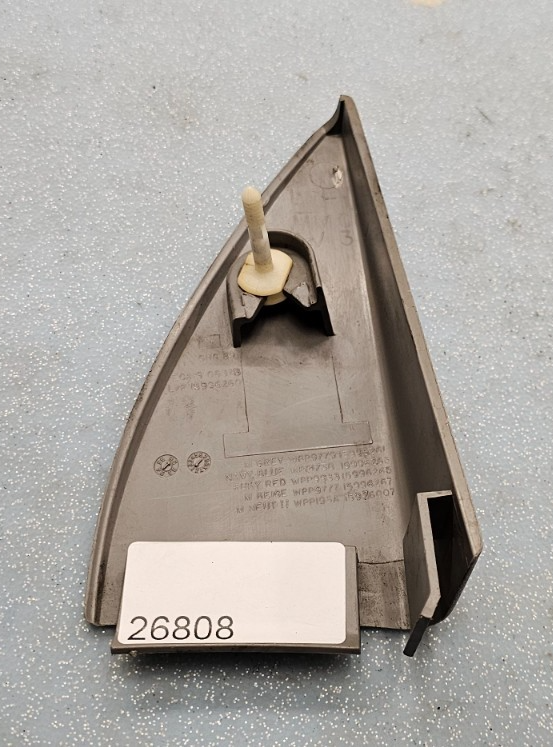 🔥1996-2000 GMC YUKON FRONT DOOR MIRROR LEFT SIDE PANEL COVER OEM GRAY