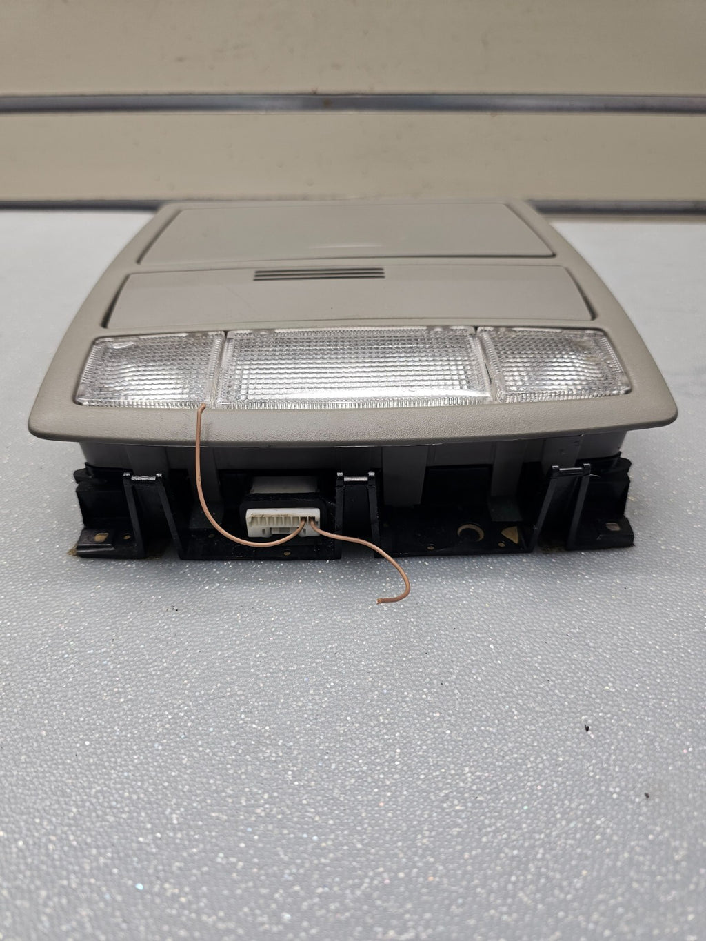 2007-2011 Toyota Camry Overhead Console Dome Map Light Storage Assembly GRAY OEM