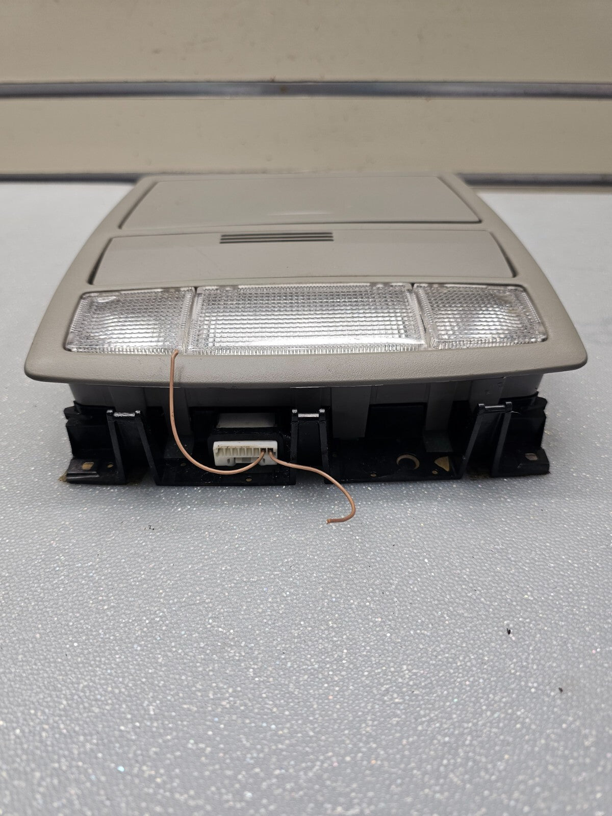 2007-2011 Toyota Camry Overhead Console Dome Map Light Storage Assembly GRAY OEM