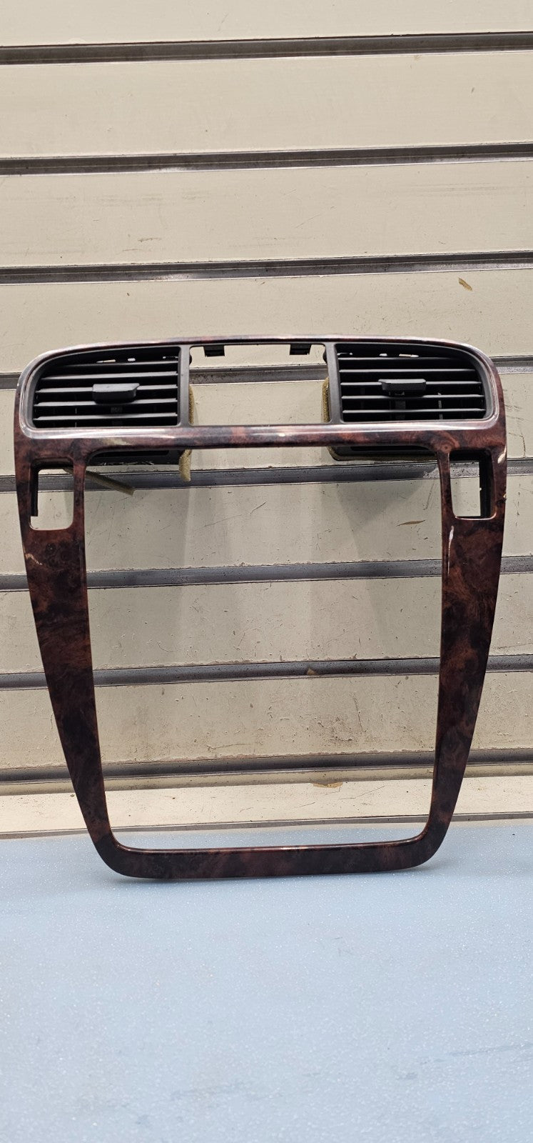 🔥01-06 Acura MDX Dash Center AM FM Radio Stereo Bezel Trim Panel Assembly Wood