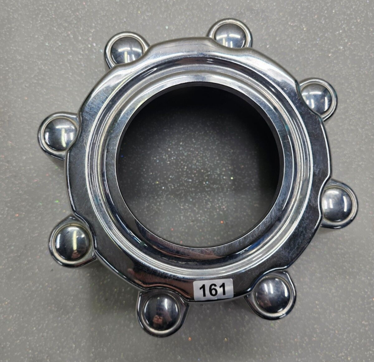 99-04 Ford F250 Excursion Super Duty Front Rear Wheel Center Cap Hubcap Silver