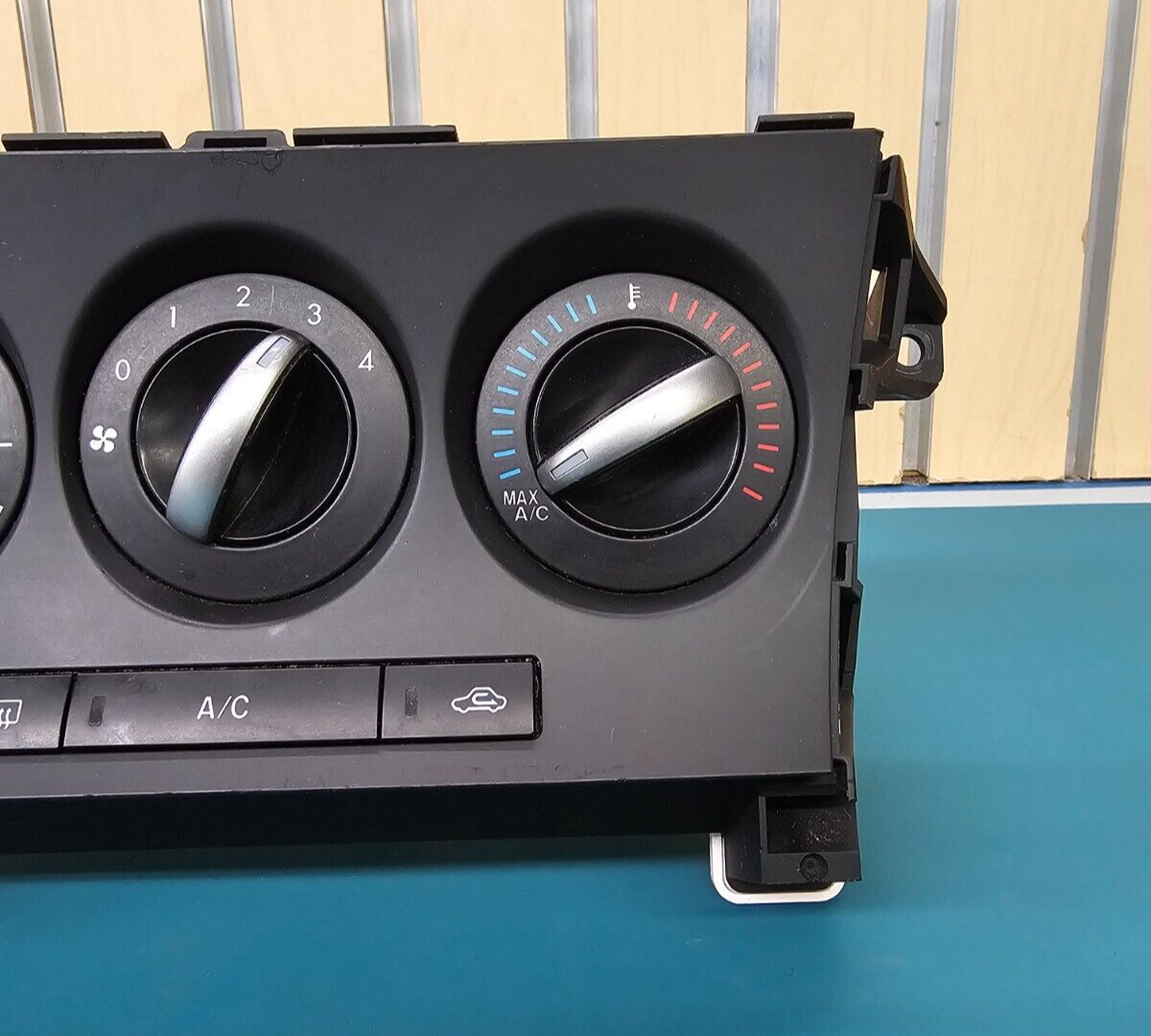 12-13 Mazda 3 Dash AC Heater HVAC Climate Temperature Control Panel Conditioner