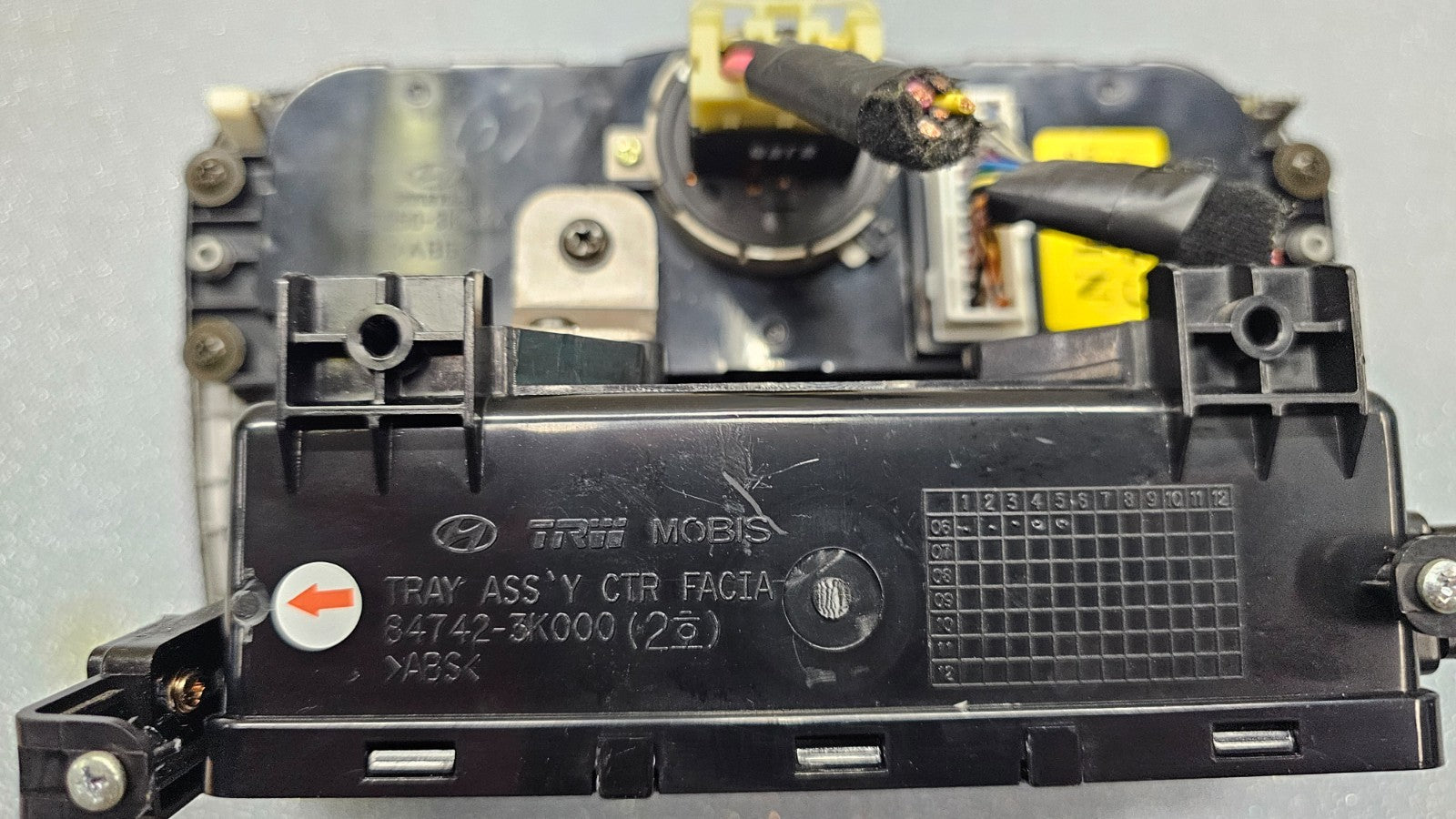 🔥06-08 Hyundai Sonata A/C Heater Temperature Climate Control Switch Panel OEM