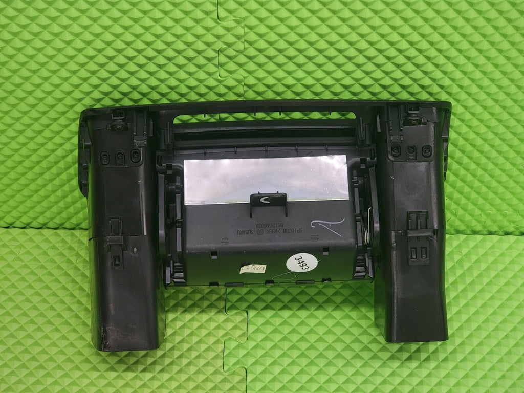 05-09 Subaru Legacy Outback Center Dash Trim Bezel Vents Storage Carbon OEM B31