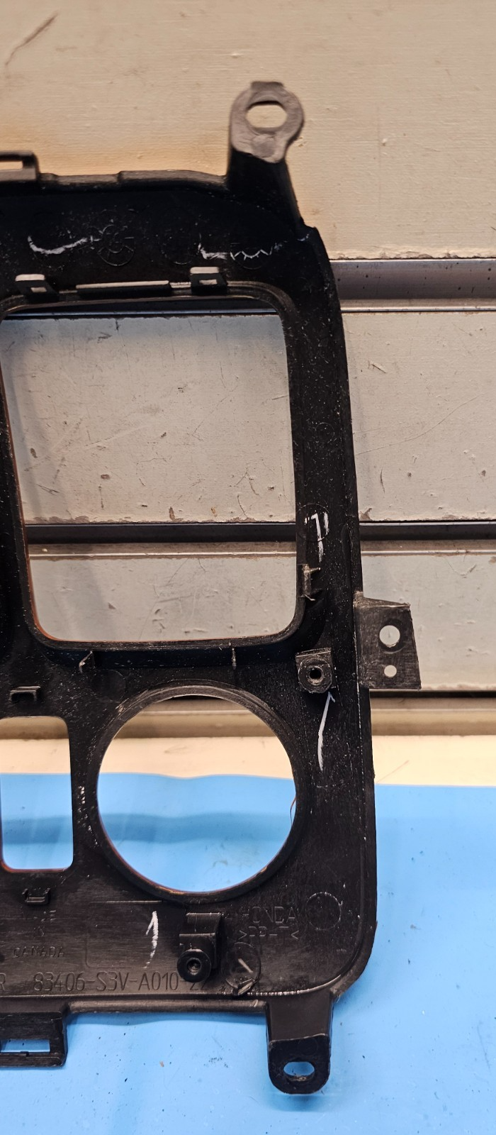 🔥01-06 Acura MDX Rear AC Climate Control Bezel Trim Woodgrain