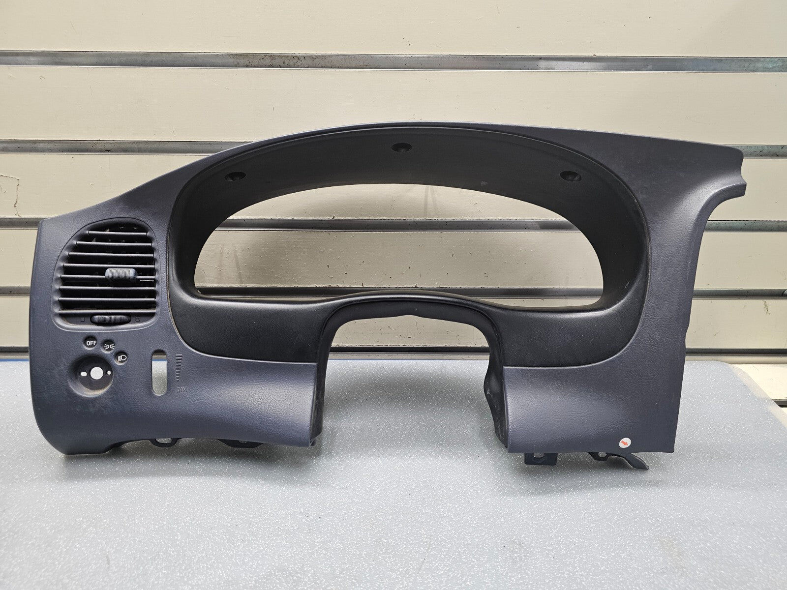 95-06 Ford RANGER EXPLORER Instrument Cluster Dash BEZEL Speedo Trim Blue C15