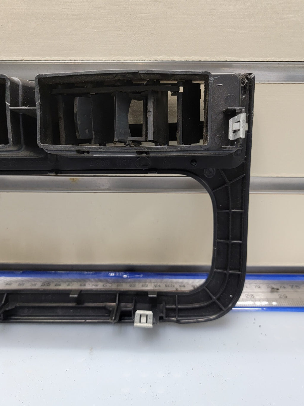 🔥99-04 Jeep Grand Cherokee Center Dash RADIO Bezel A/C Air Vent Trim woodgrain