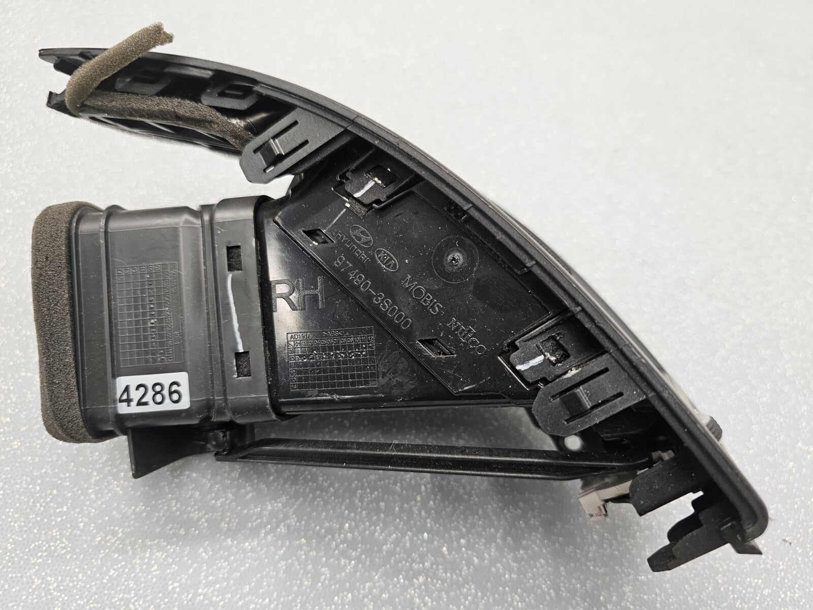 🔥11-14 HYUNDAI SONATA DASH RIGHT PASSENGER AIR VENT CONDITIONER HEATER BLACK