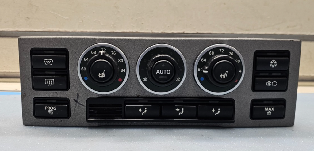 🔥03-06 Range Rover Dash A/C AC HVAC Climate Temperature Heater Control Gray