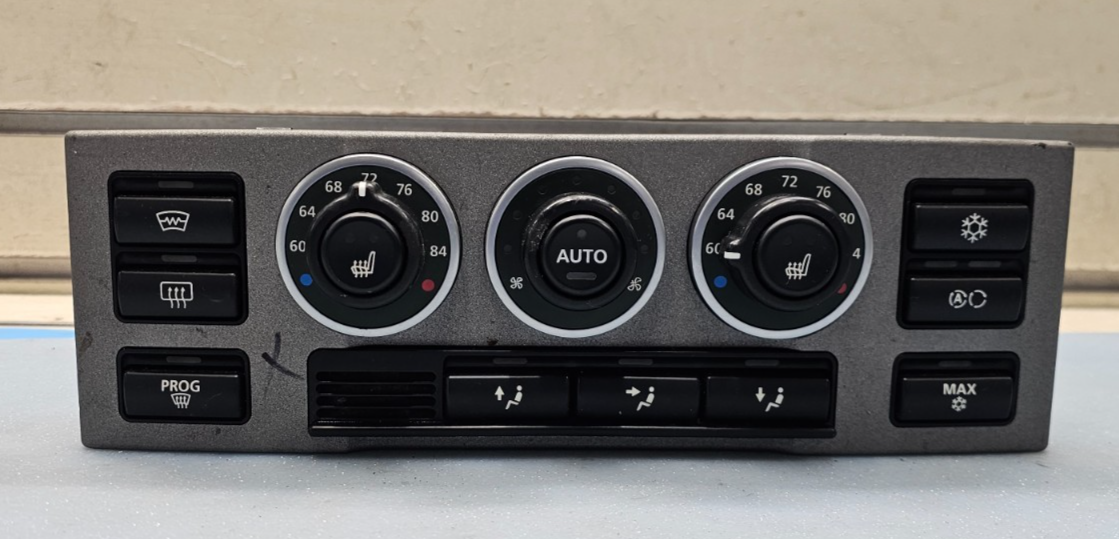 🔥03-06 Range Rover Dash A/C AC HVAC Climate Temperature Heater Control Gray