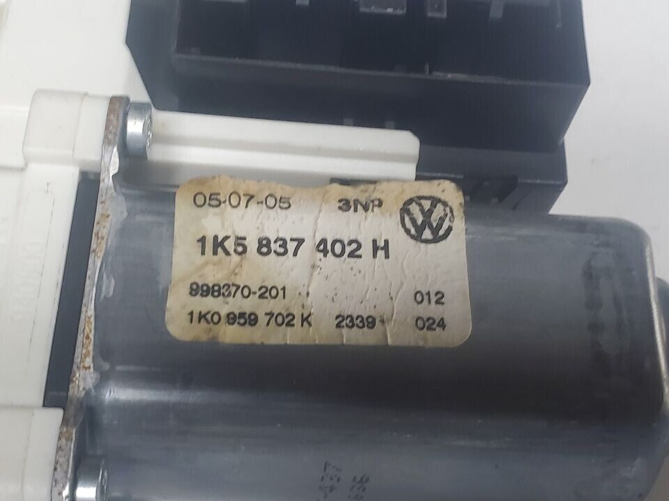 05-06 Volkswagen VW Jetta Passenger Front Door Power Window Regulator Motor OEM