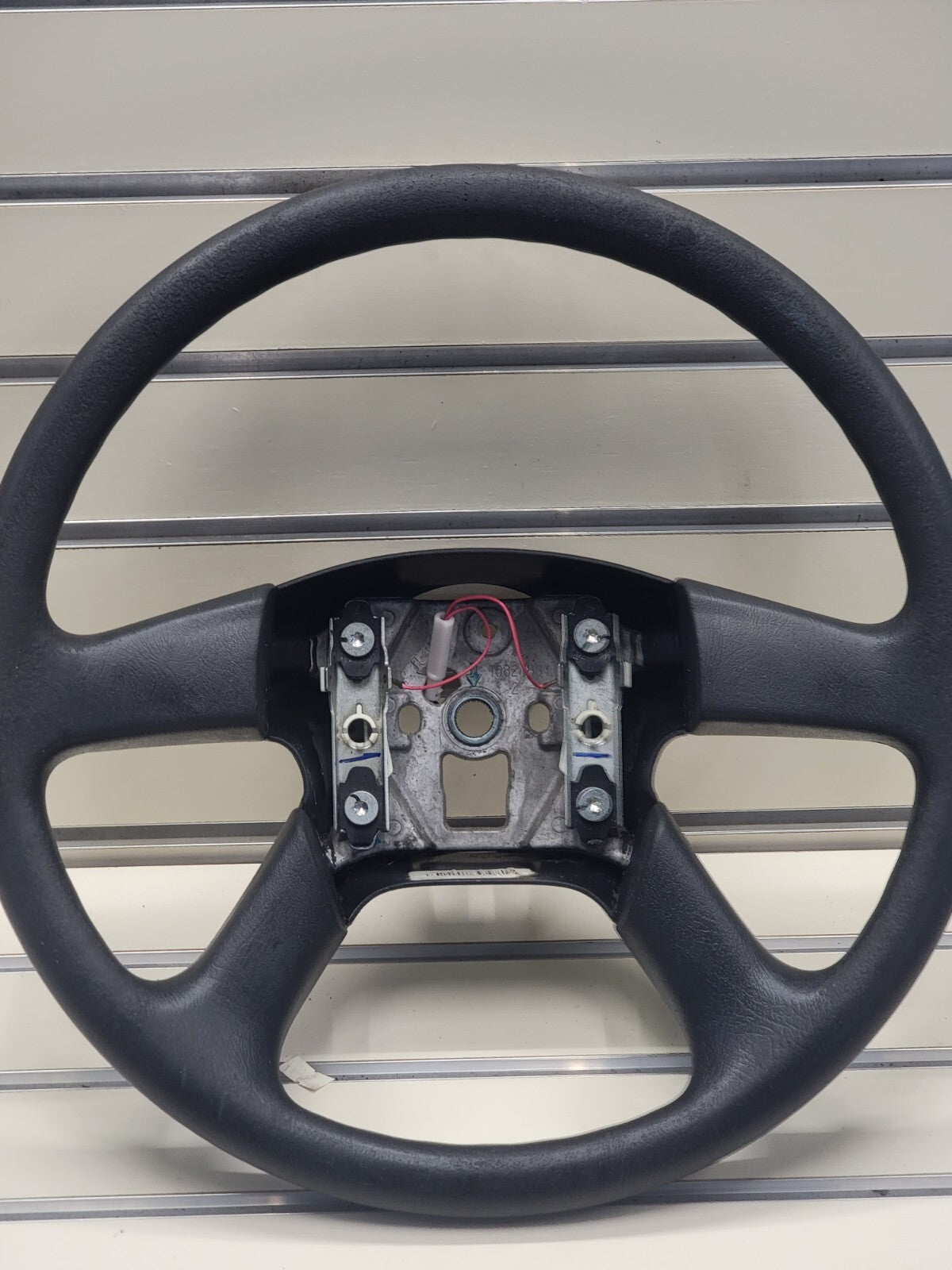 🔥03-06 SILVERADO SIERRA YUKON TAHOE SUBURBAN STEERING WHEEL LEATHER BLACK