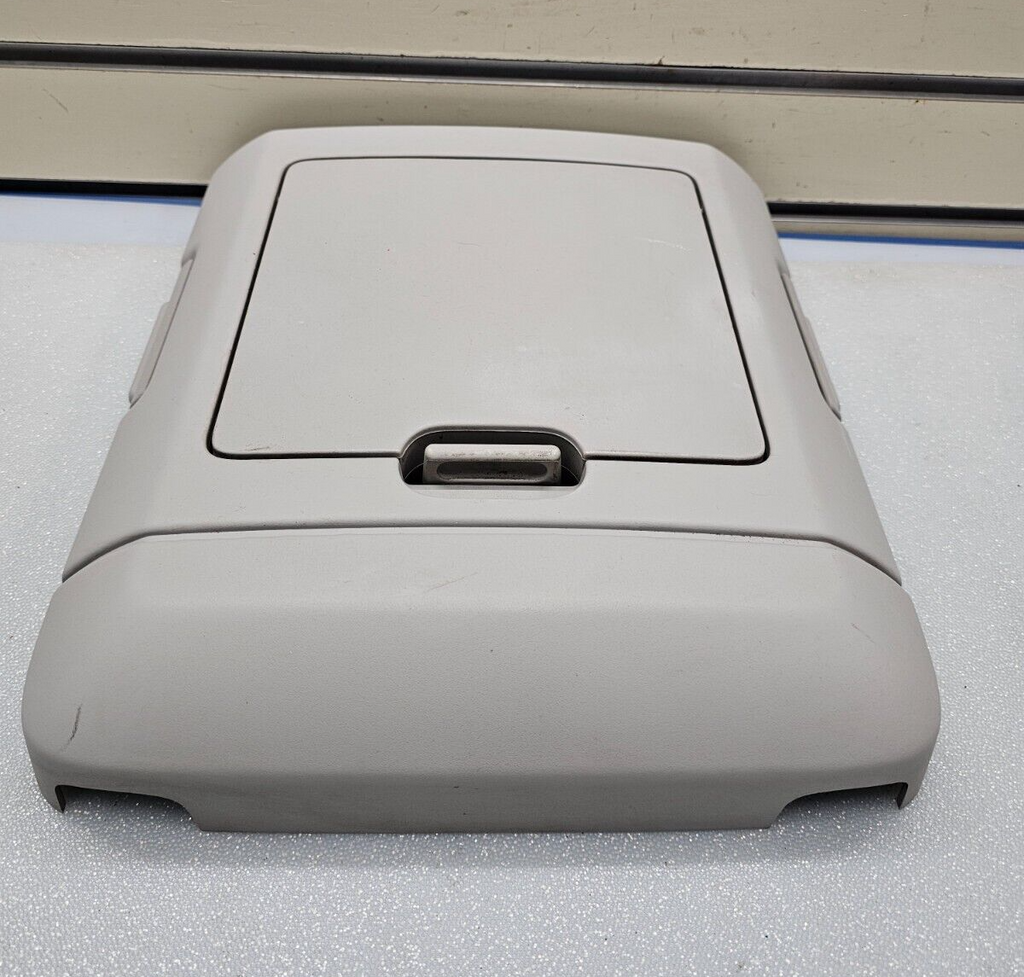🔥04-08 Ford F150 Overhead Console SLIDING RAIL COMPARTMENT w/Storage GRAY 09