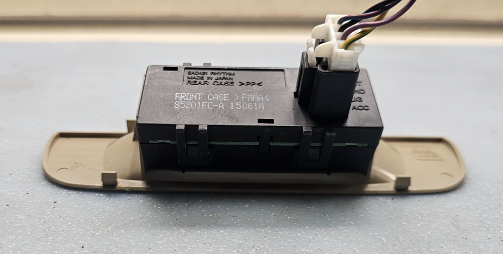 🔥98-05 FORESTER IMPREZA OUTBACK Digital Clock Dash Assembly Time Display black