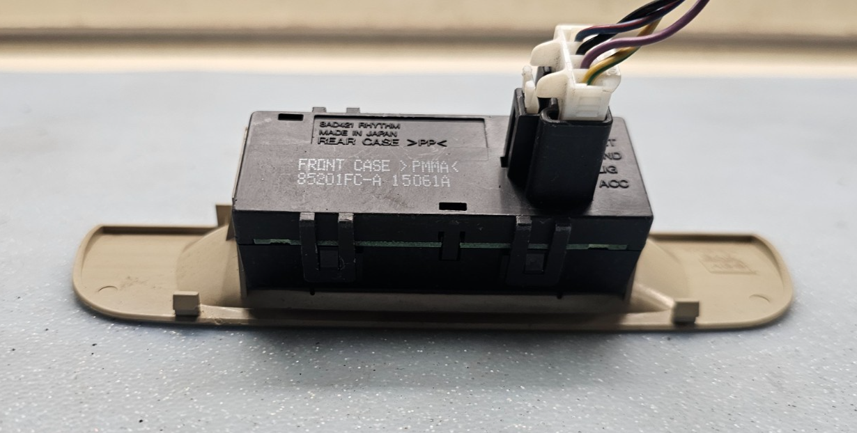 🔥98-05 FORESTER IMPREZA OUTBACK Digital Clock Dash Assembly Time Display black