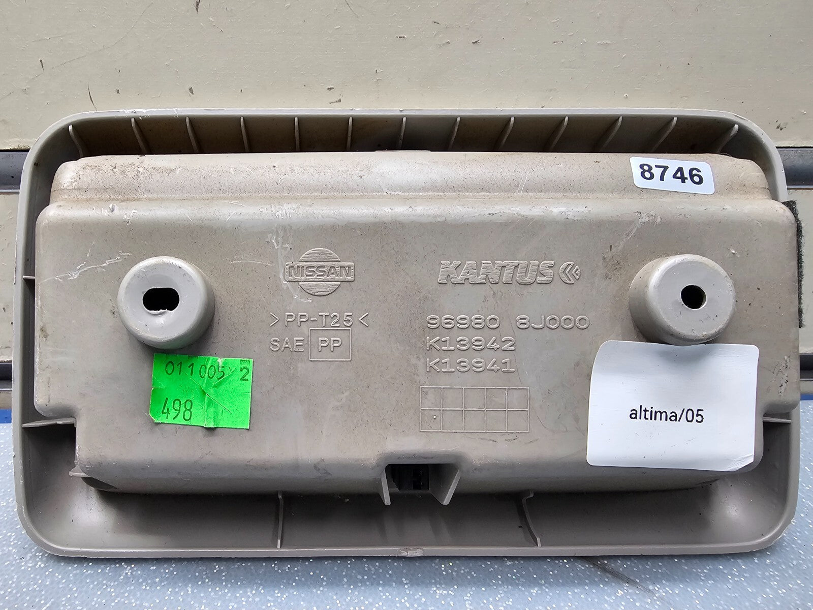 🔥02-06 Altima Maxima Overhead Center Console Control Unit Assembly Gray OEM