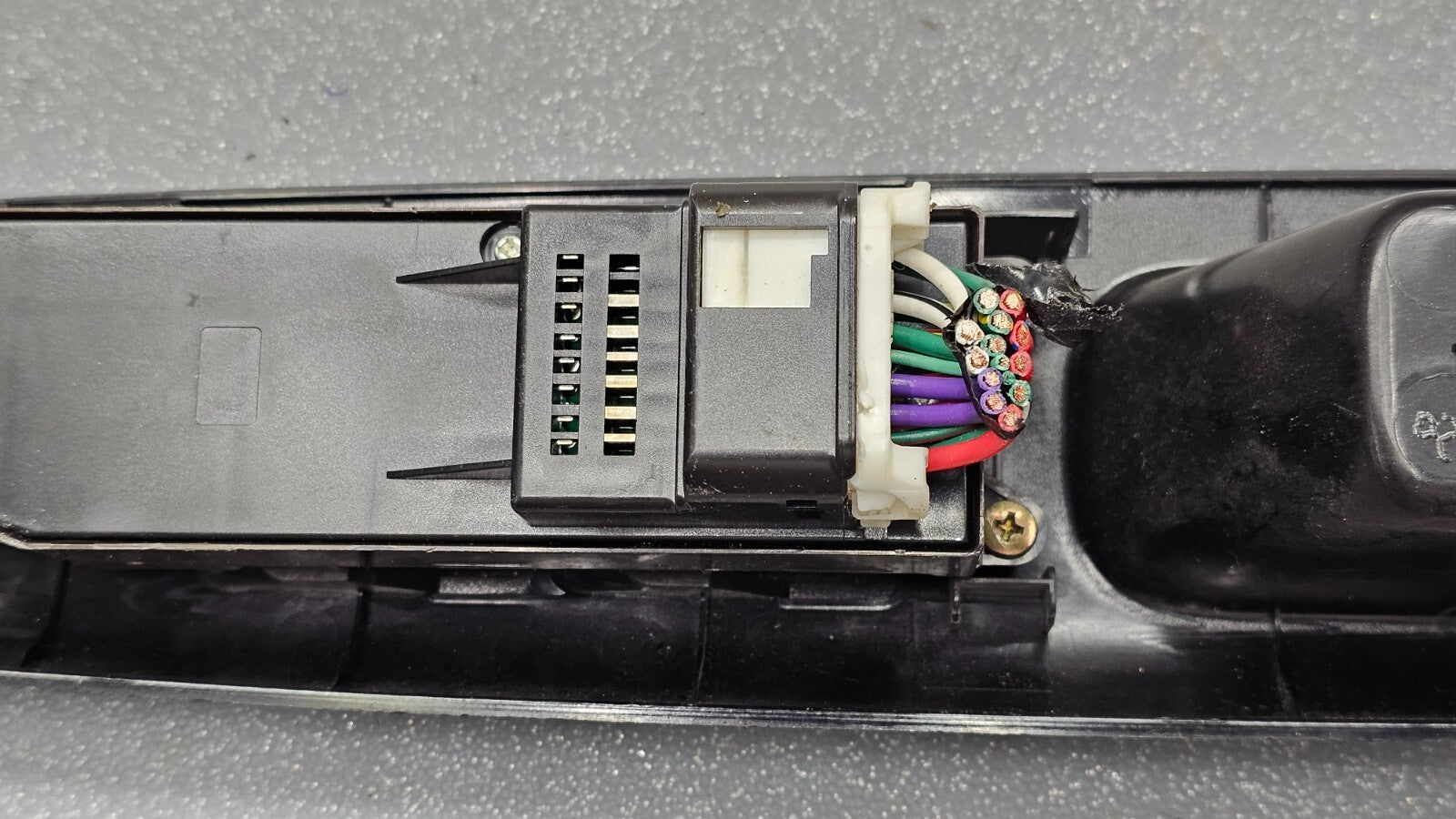 🔥02-06 Camry Sienna Front Left Driver Master Power Window Switch Assembly Black