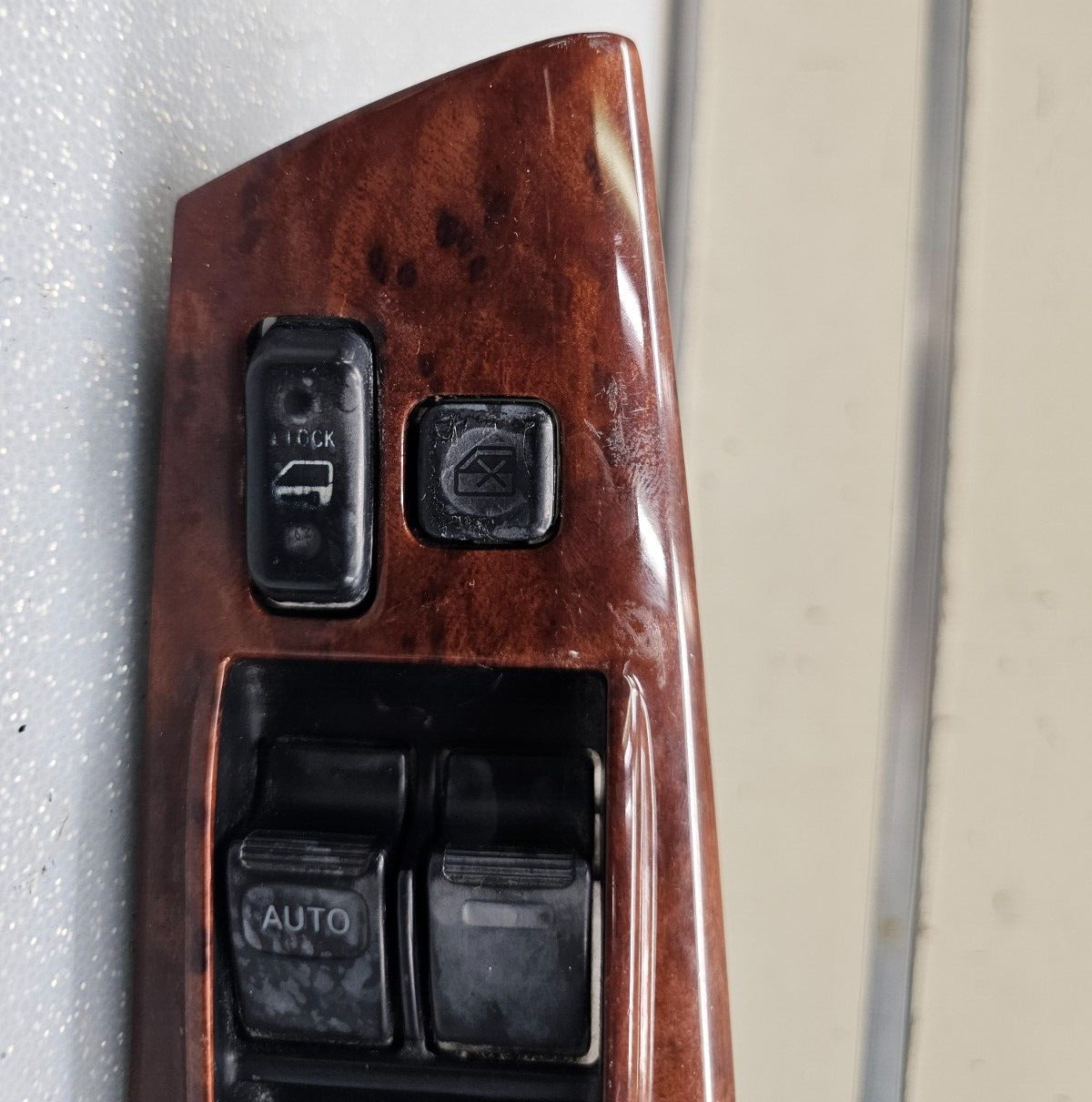 🔥03-08 Corolla Matrix Left Driver Master Power Window Switch Assembly Wood OEM