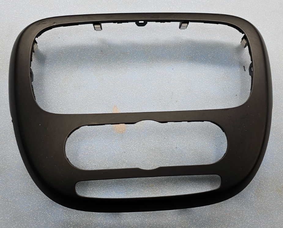 🔥14-16 Kia Soul Climate Control Radio Trim Cover Hood Bezel BLACK OEM