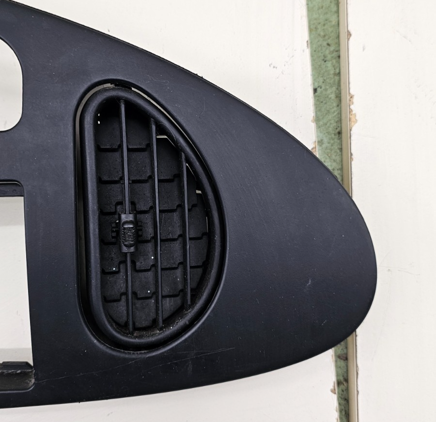 🔥97-03 Ford E-150 Econoline Dash Instrument Cluster Bezel Climate Radio Black